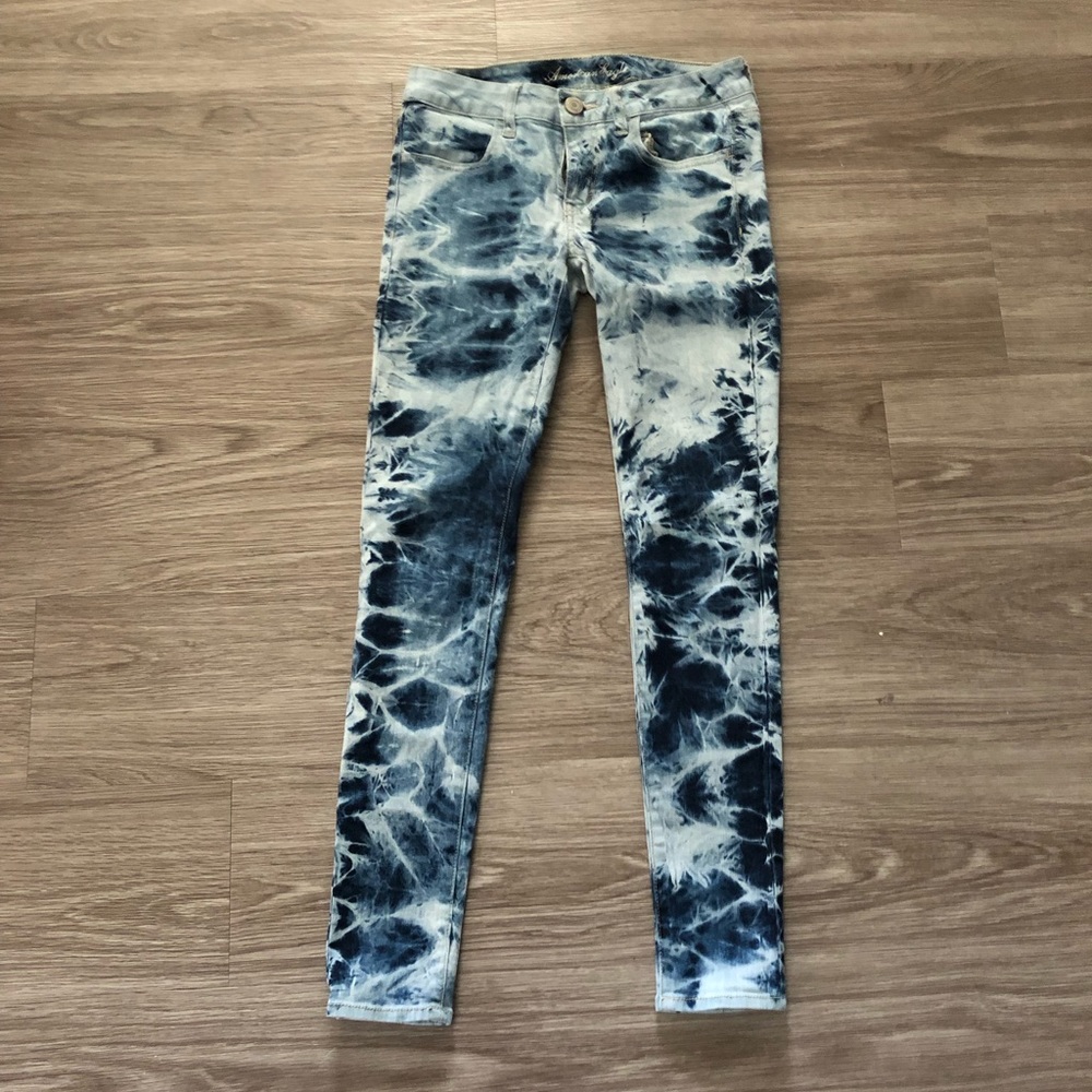Acid Wash American Eagle Jeans
